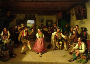 オーバーバイエルンでの標的射撃とダンス、1841年